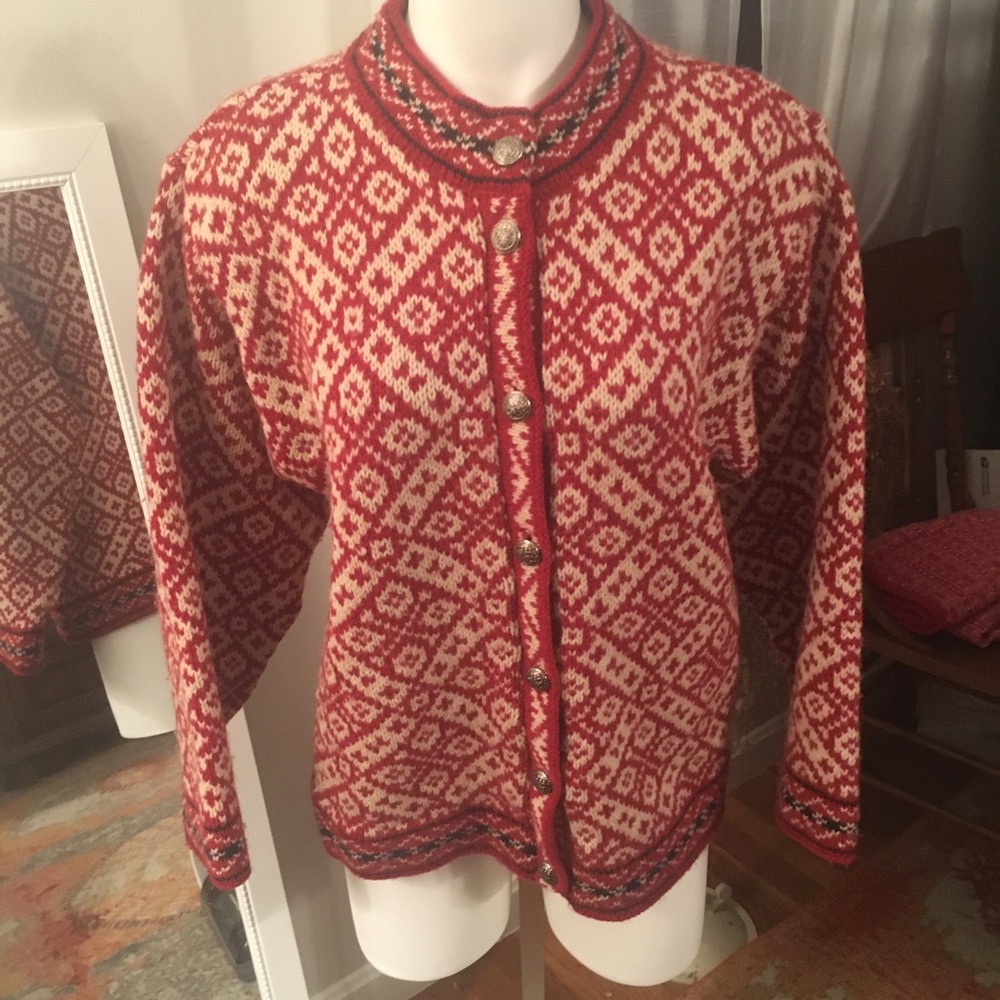 🔥 SALE LL Bean wool blend cardigan